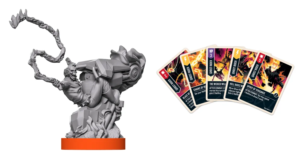 Ghost Rider in Unmatched: stats, tips and combos | Build Play Collect
